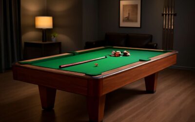 Upgrade Your Game with the Sleek and Stylish Modern Pool Table 7′ for the Ultimate Billiards Experience