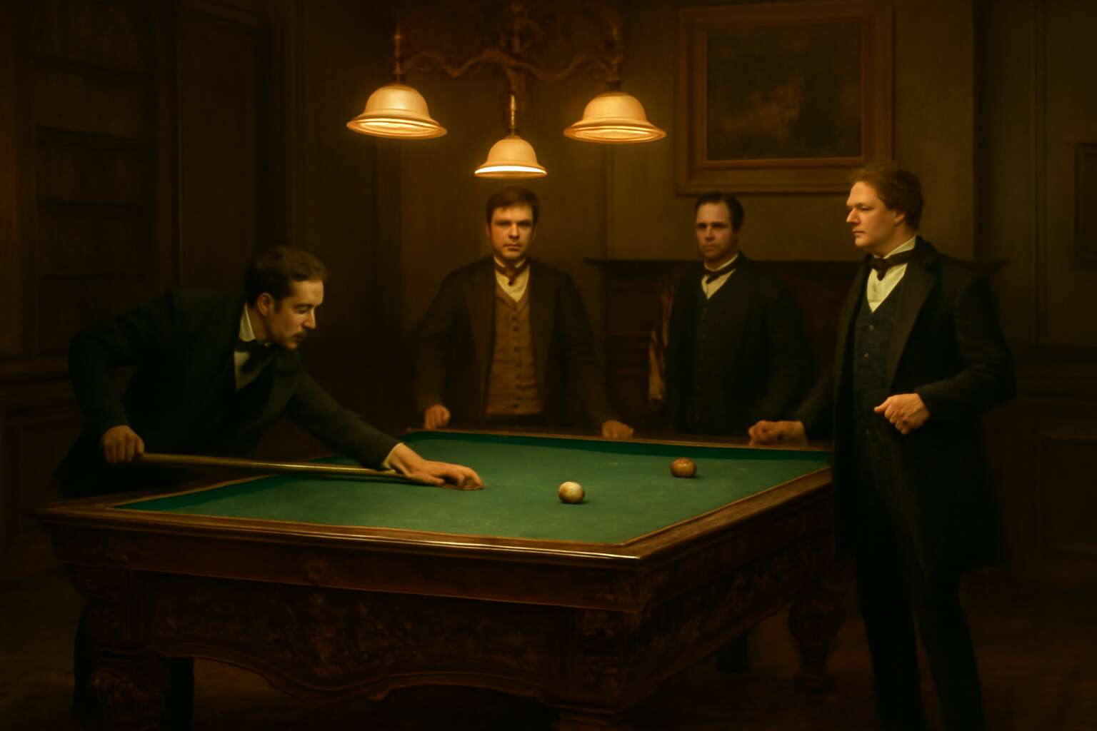pool table 1800s