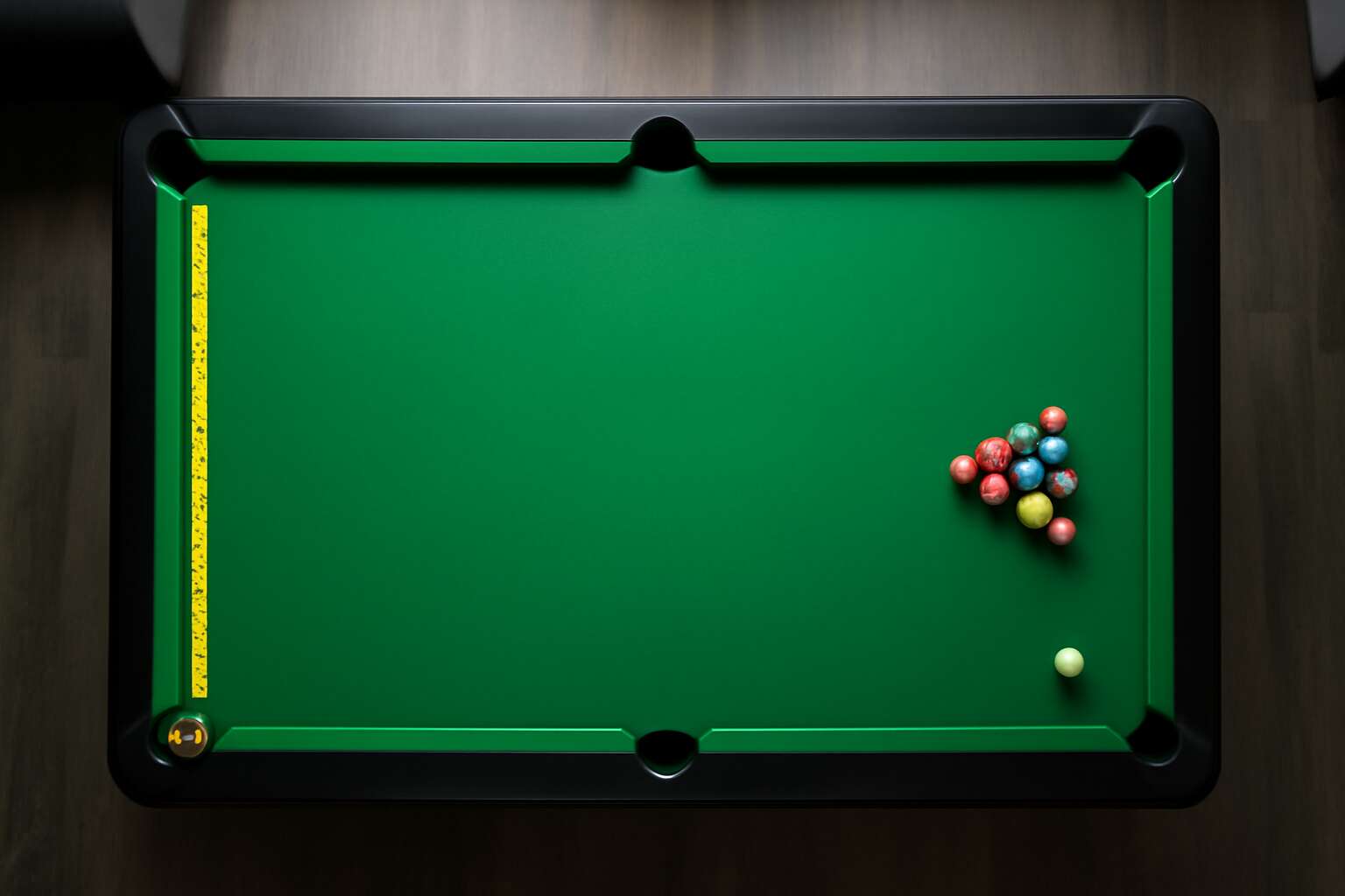 pool table size in meters
